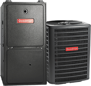 Goodman® 110 Furnace & Air Conditioner