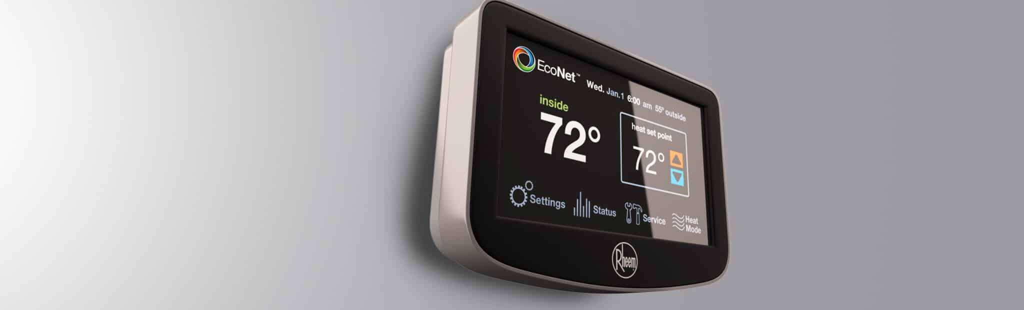How to Set Up and Use Your Rheem CET700 Smart Thermostat