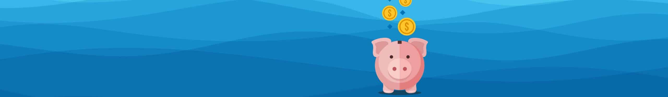 Saving piggy bank