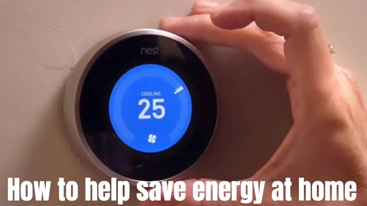 turning thermostat to cool for energy efficiency