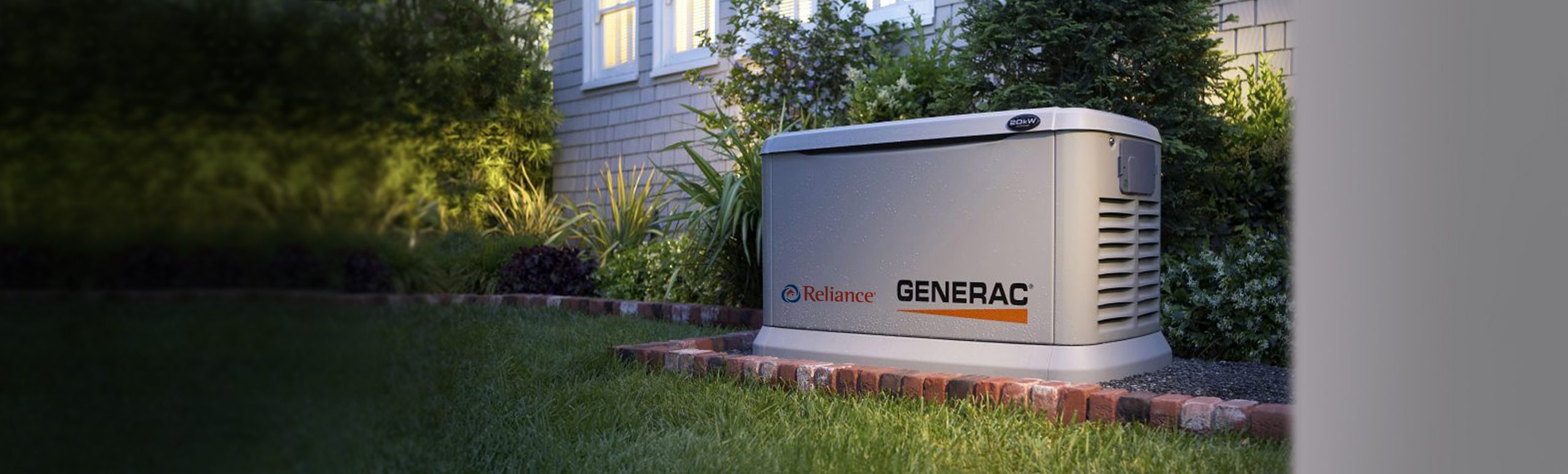 Generac Generator outside a home