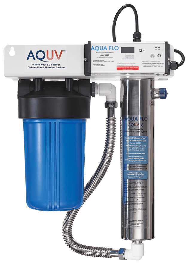 AQUV-8R1 UV Light Water Disinfection System