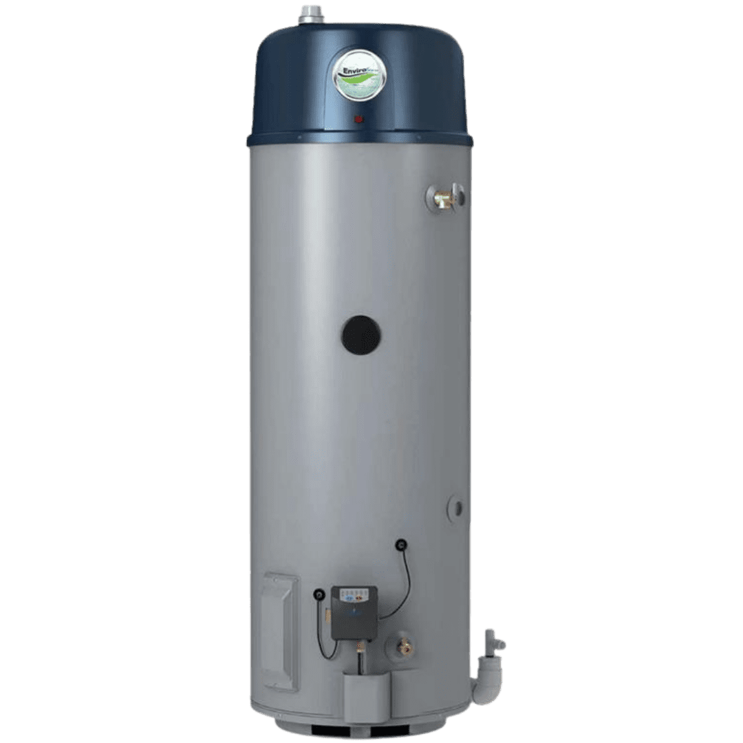 The Envirosense® Power Vent is an ENERGY STAR® Qualified high efficiency condensing gas water heater.